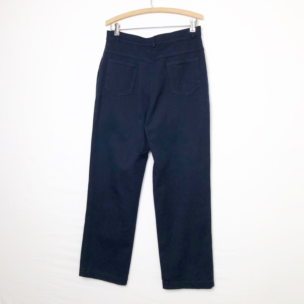 St John sport by Marie Gray Navy blue high rise, jeans - Picture 8 of 11